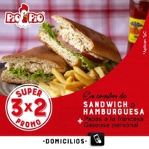 3 x 2 Sandwich de pollo